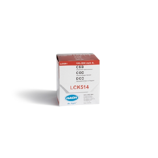 *No DHL shipping* COD cuvette test measuring range 100-2000 mg/l 