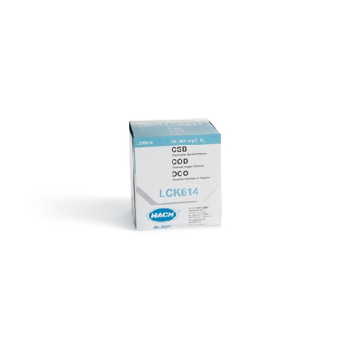 COD cuvette test measuring range 50-300 mg/l Shelf Life 9 months