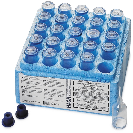 Ozone; AV; 25/pkg 0-0.25 mg/L; Indigo Trisulfonate 