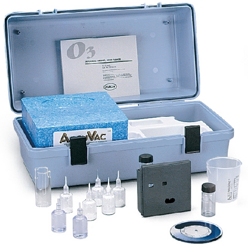 TEST KIT, ACCUVAC  OZONE HR 0-1,6 mg/L 