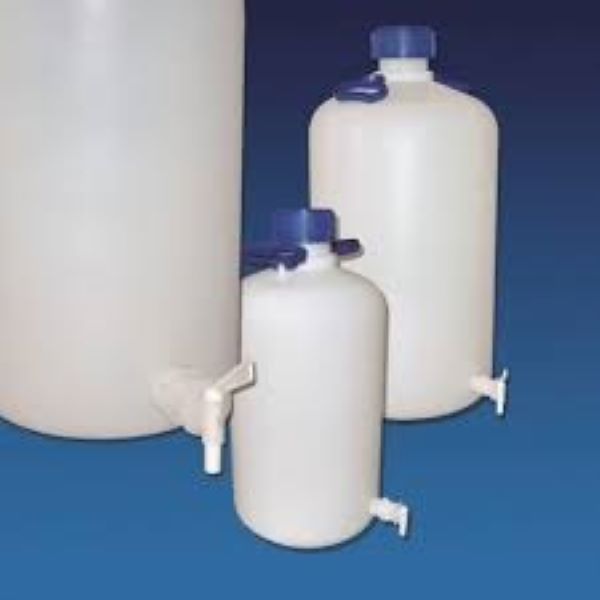 STORAGE BOTTLE W/TAP, 5 Liters-