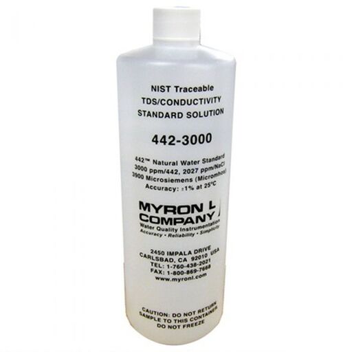 Cond/TDS Std Soln, 1417 uS/cm, 703.6 ppm  1 LTR (442-1000Q)