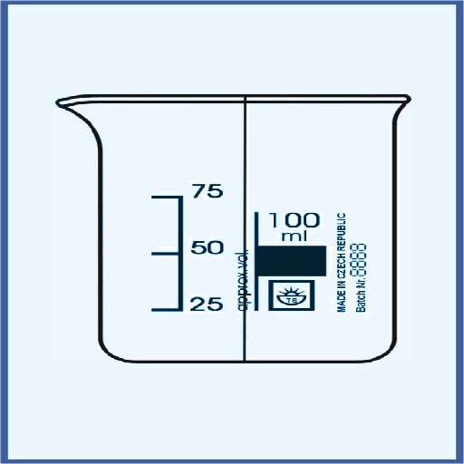 Beakers, low form 25 ml