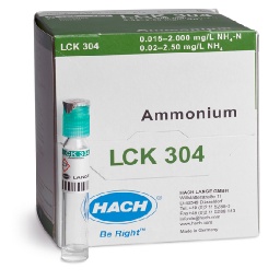 Ammonium cuvette test measuring range 0.015-2 mg/l NH4-N 