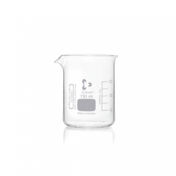  DURAN® Beaker, low form with graduation and spout, 150 ml EACH