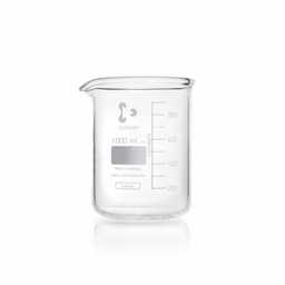  DURAN® super duty beaker, low form, with spout, 1000ml EACH