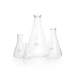  DURAN® super duty Erlenmeyer flask, narrow neck, with graduation, 100 ml EACH