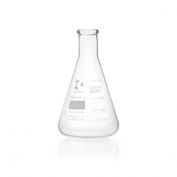  DURAN® super duty Erlenmeyer flask, narrow neck, with graduation, 500 ml EACH
