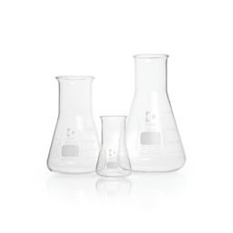  DURAN® Erlenmeyer flasks, wide neck with graduation, 100 ml EACH