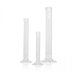  DURAN® Measuring cylinder, hexagonal base, class B, white graduation, 2000 ml EACH
