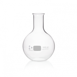  DURAN® Flat bottom flask, narrow neck, with beaded rim, 1000 ml EACH
