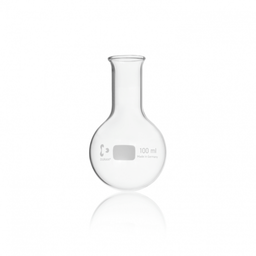  DURAN® Round bottom flask, narrow neck, with beaded rim, 100 ml EACH
