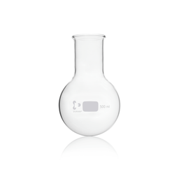  DURAN® Round bottom flask, wide neck, with beaded rim, 500 ml EACH