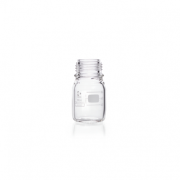  DURAN® Laboratory bottle, clear, graduated, GL 45, without cap and pouring ring, 100 ml EACH
