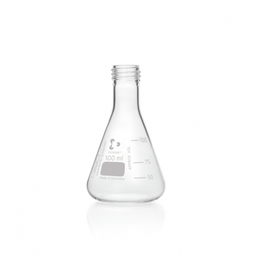  DURAN® Erlenmeyer flask, graduated, GL 25, 100 ml EACH