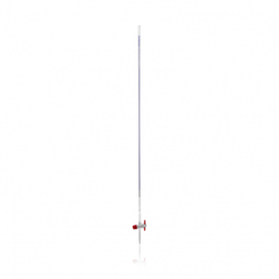  DURAN® burette with straight stopcock, 10 ml, class AS, PTFE key EACH