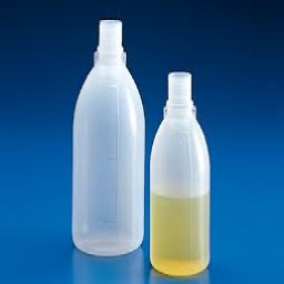 BOTTLES NARROW NECK WITHOUT CAP PE, 250 ml250