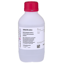 EDTA Disodium Salt 0.1 mol/l (0.1M) volumetric solution 1000 mL
