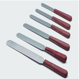 SPATULA W/WOODEN HANDLE 160 MM