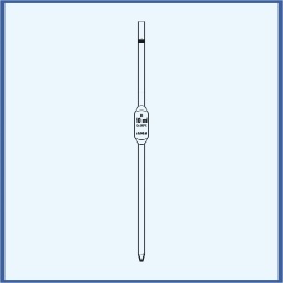 Volumetric pipette COLOR CODE, class B 20 ml EACH