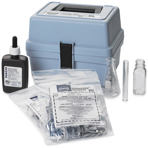 TEST KIT, 8-P  CHLORIDE LOW 5-100/20-400 mg/L 