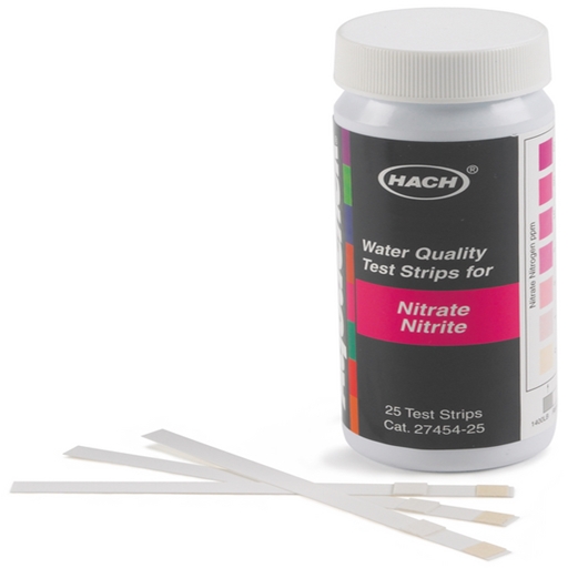 TEST STRIP, NITRATE/NITRITE PK25 + Nitrit 0-3 ppm  Pk 25 