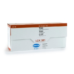 TOC cuvettte test (difference meth. measuring range 60-735 mg/l TOC 