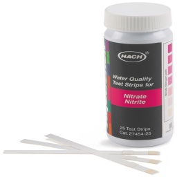 TEST STRIP, NITRATE/NITRITE PK25 + Nitrit 0-3 ppm  Pk 25 